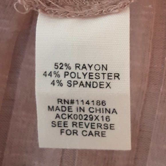 Adyson Parker New Suede Touch Wide Leg Ribbed Pants ElasticTie Waist NWT Size XL - Picture 15 of 16